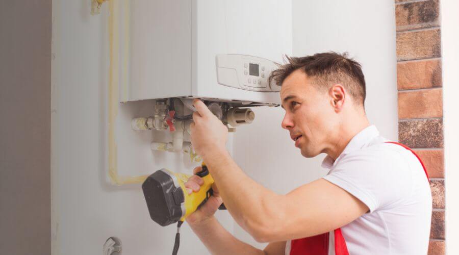 Professional water heater repair in Kieler, WI